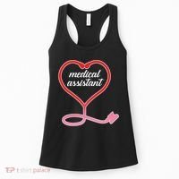 Medical Assistant Stethoscope Heart Women's Tank Top thumb 0