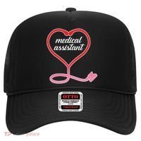 Medical Assistant Stethoscope Heart Hat thumb 0