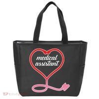 Medical Assistant Stethoscope Heart Tote Bag thumb 0