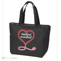Medical Assistant Stethoscope Heart Tote Bag thumb 3