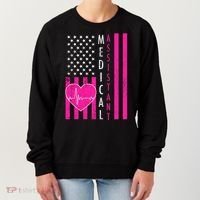 Medical Assistant USA Flag Women's Sweatshirt thumb 0