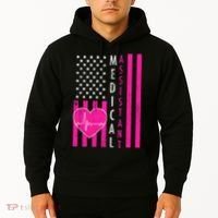 Medical Assistant USA Flag Hoodie thumb 2