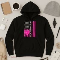 Medical Assistant USA Flag Hoodie thumb 3