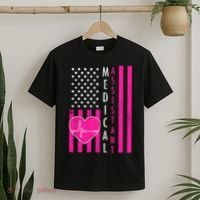 Medical Assistant USA Flag T-Shirt thumb 2