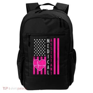Medical Assistant USA Flag Backpack