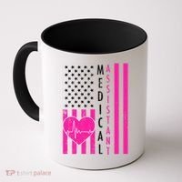 Medical Assistant USA Flag Coffee Mug thumb 0