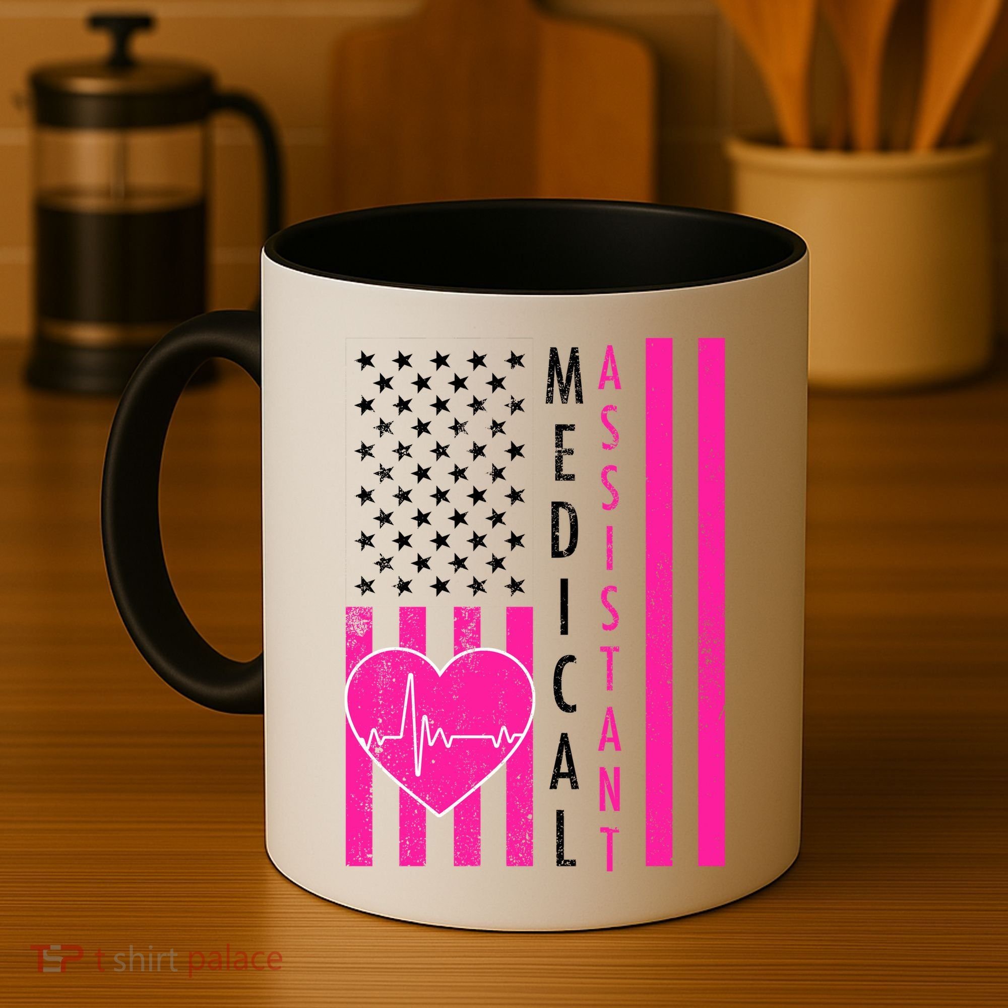 Medical Assistant USA Flag Coffee Mug