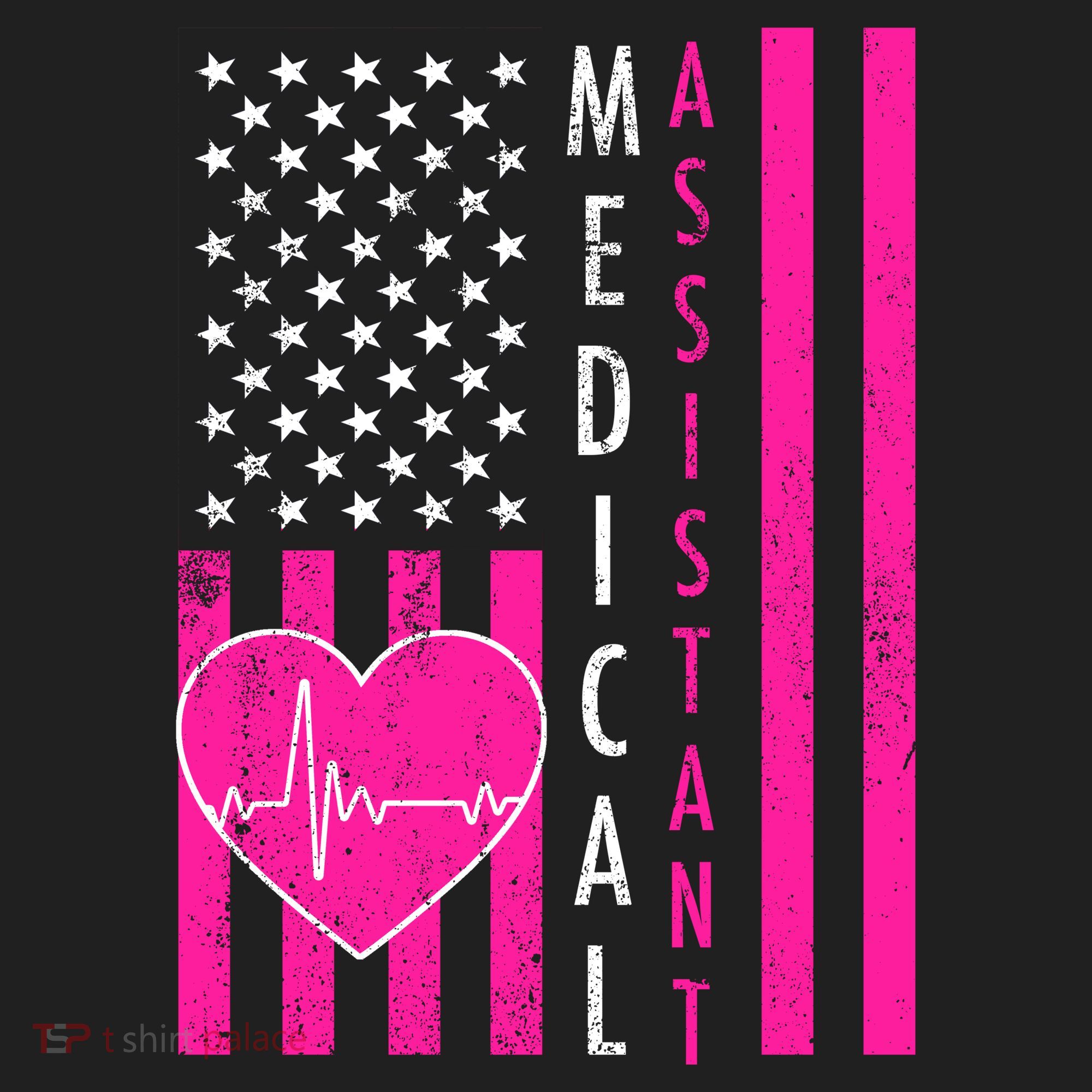 Medical Assistant USA Flag Beanie