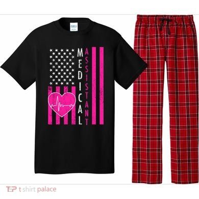 Medical Assistant USA Flag Pajama Set
