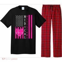 Medical Assistant USA Flag Pajama Set thumb 0