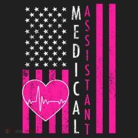Medical Assistant USA Flag Hat thumb 2