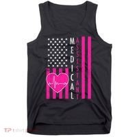 Medical Assistant USA Flag Tank Top thumb 0