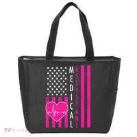 Medical Assistant USA Flag Tote Bag thumb 0
