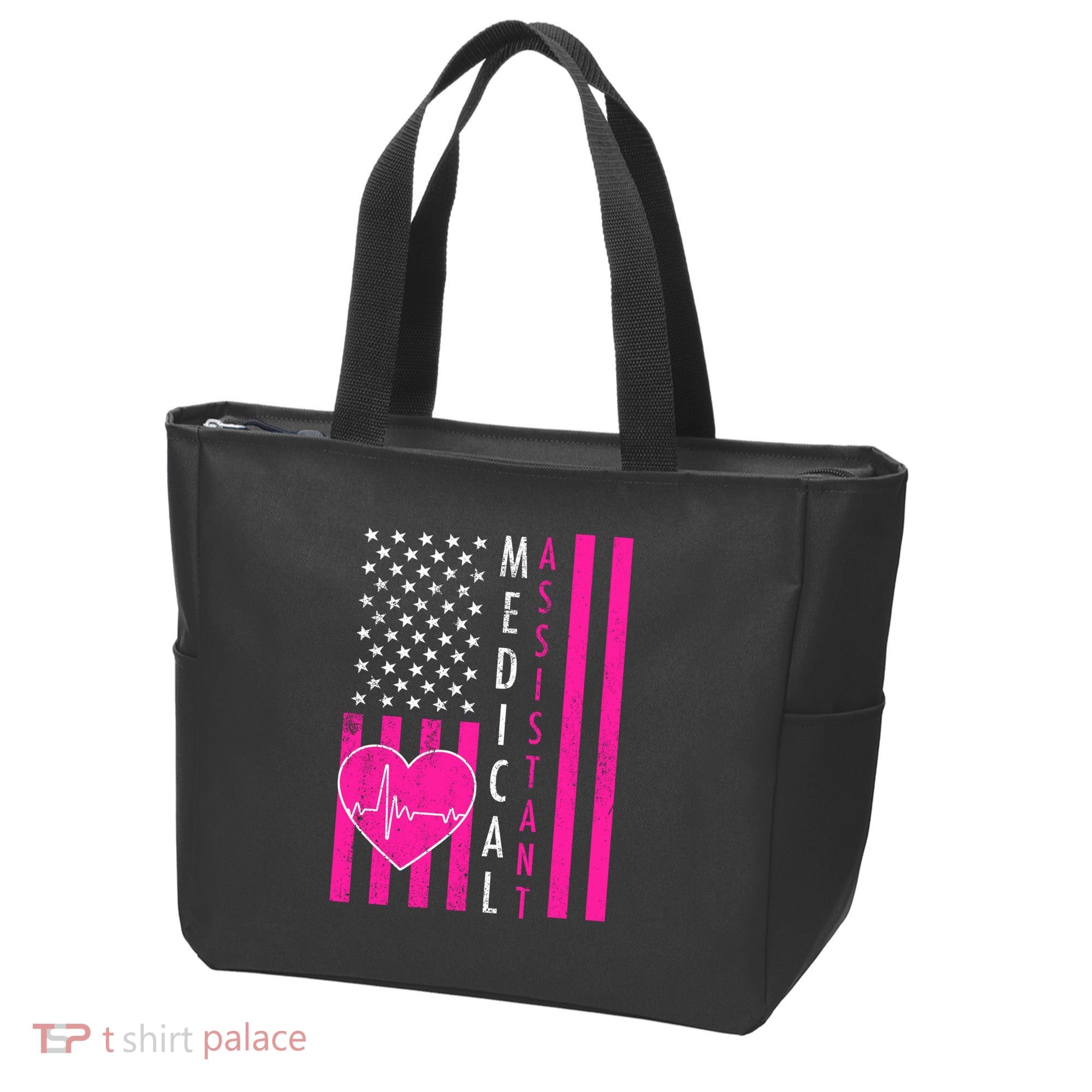 Medical Assistant USA Flag Tote Bag