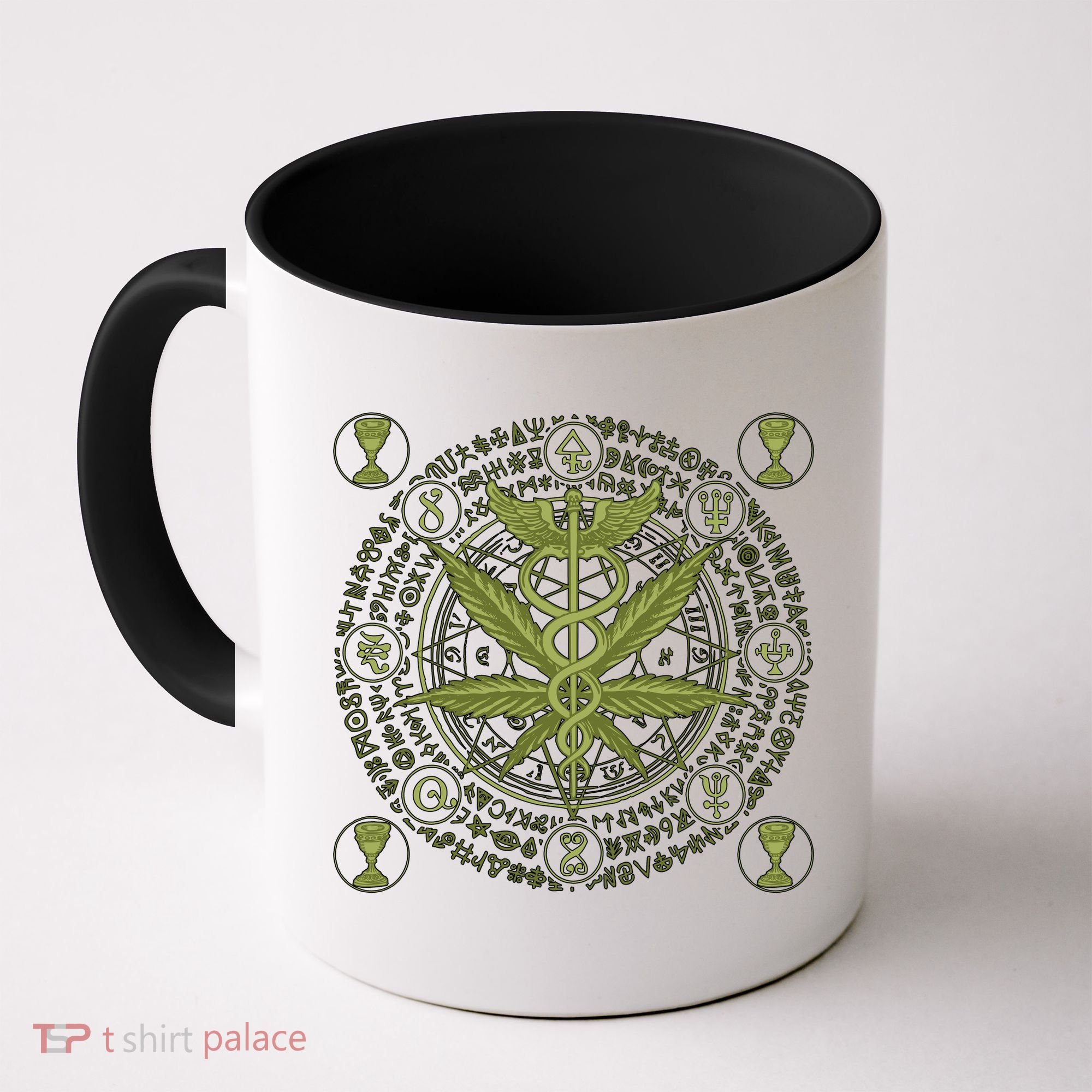 Medical Marijuana Alchemy Circle Coffee Mug