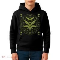 Medical Marijuana Alchemy Circle Kids Hoodie thumb 4