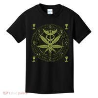 Medical Marijuana Alchemy Circle Kids T-Shirt thumb 0