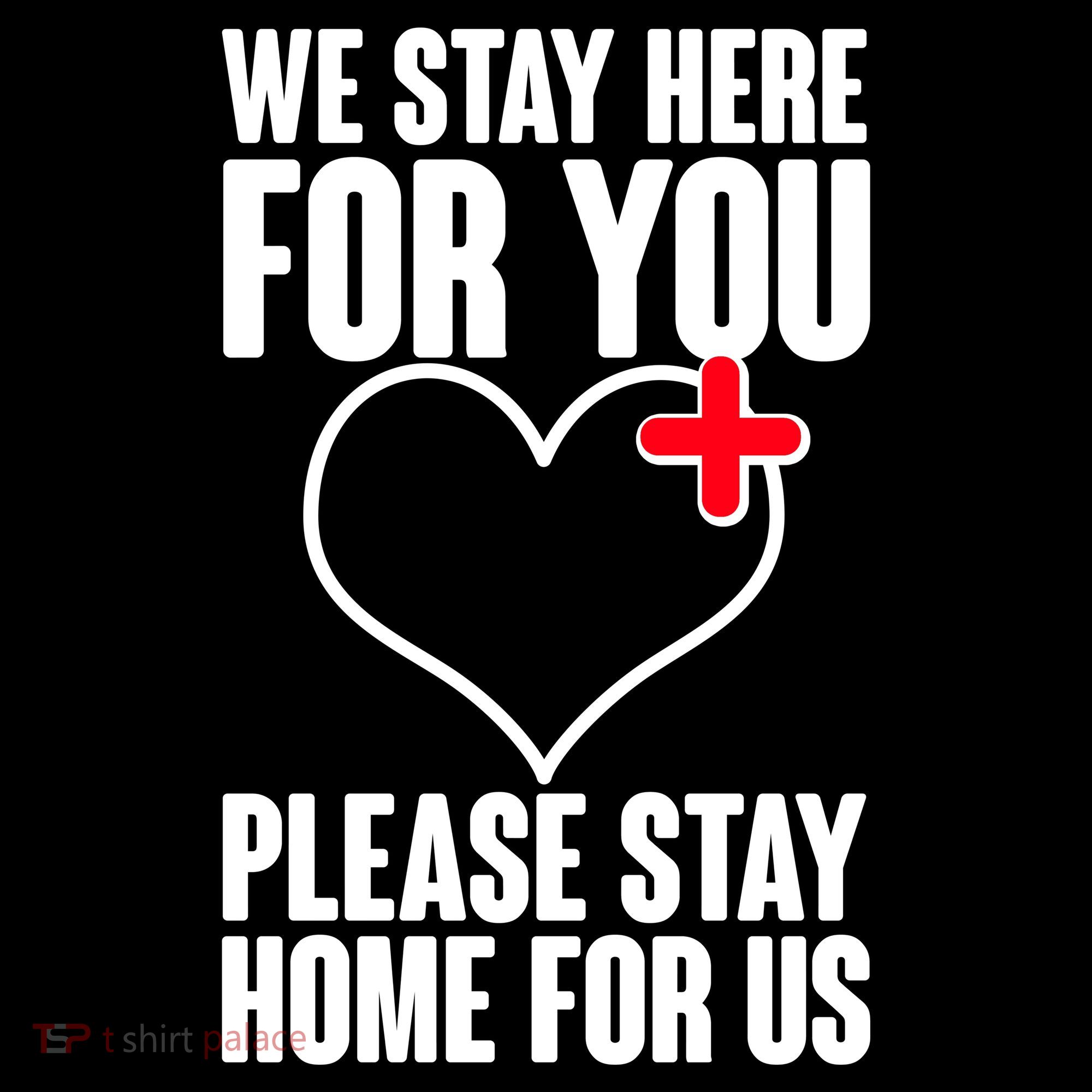 Medical Workers We Stay Here For You Ornament