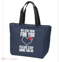 Medical Workers We Stay Here For You Tote Bag thumb 3