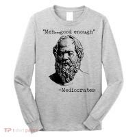 Mediocrates Meh Good Enough Long Sleeve Shirt thumb 0