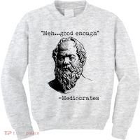 Mediocrates Meh Good Enough Kids Sweatshirt thumb 0