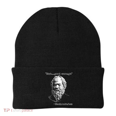Mediocrates Meh Good Enough Beanie