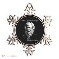 Mediocrates Meh Good Enough Ornament thumb 0