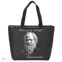 Mediocrates Meh Good Enough Tote Bag thumb 0