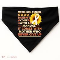 Medulloblastoma Awareness USA-Made Doggie Bandana thumb 0
