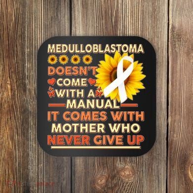 Medulloblastoma Awareness Coaster