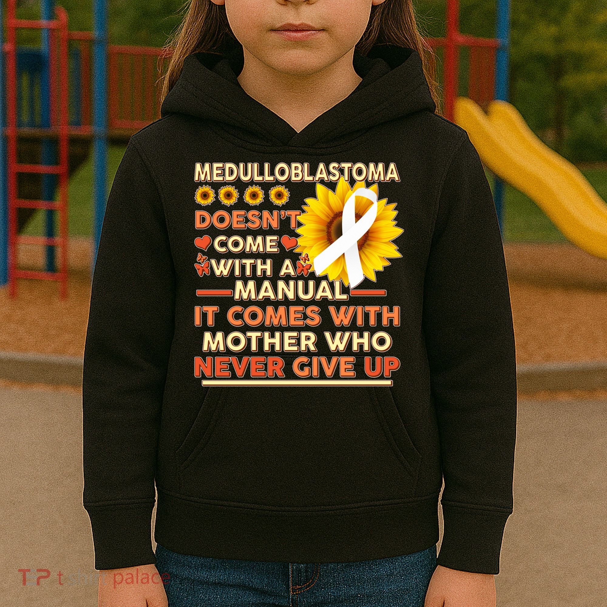 Medulloblastoma Awareness Kids Hoodie