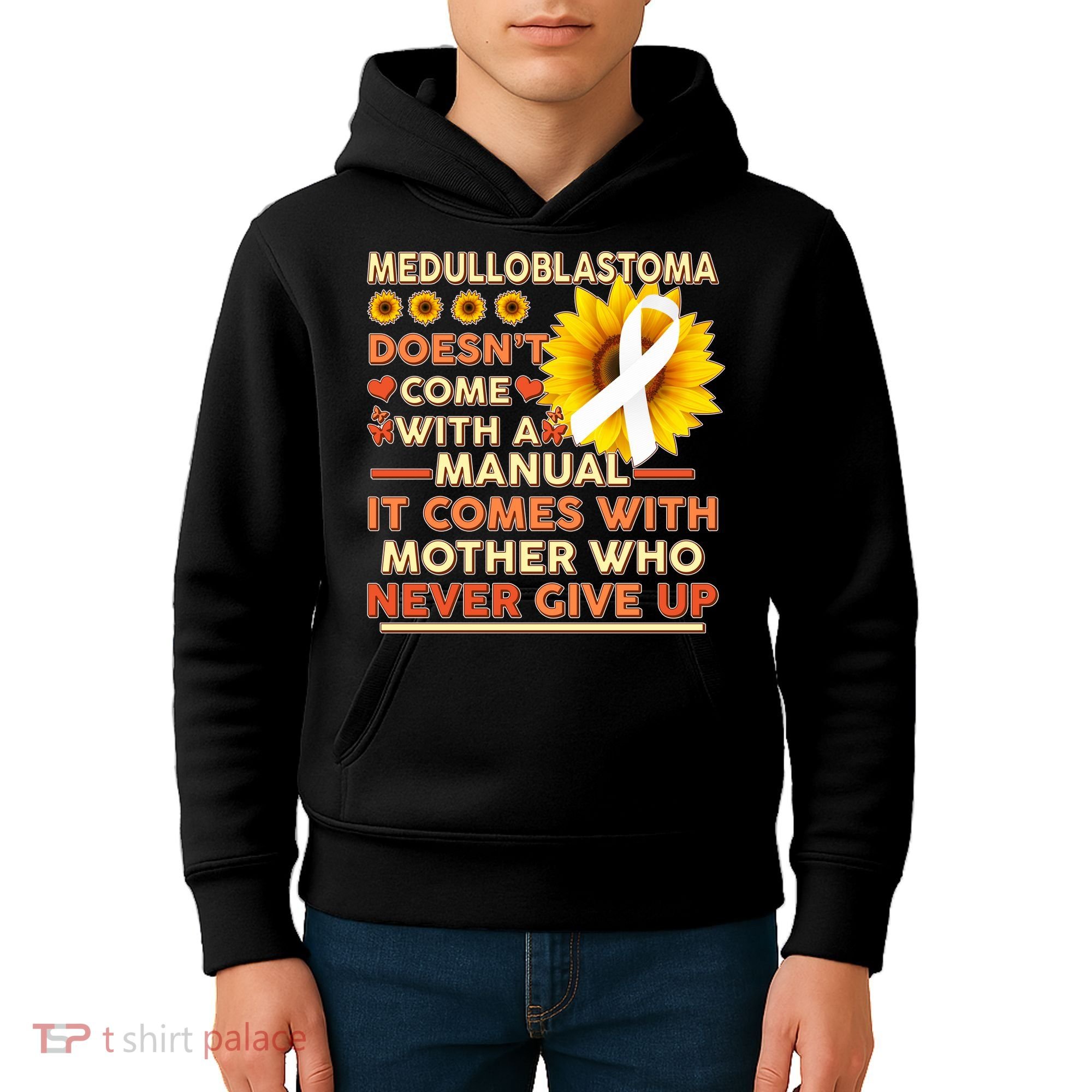 Medulloblastoma Awareness Kids Hoodie