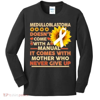 Medulloblastoma Awareness Kids Long Sleeve Shirt