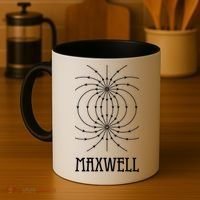 Maxwell Equations Electromagnetic Wave Physics Physicist Gift Coffee Mug thumb 4