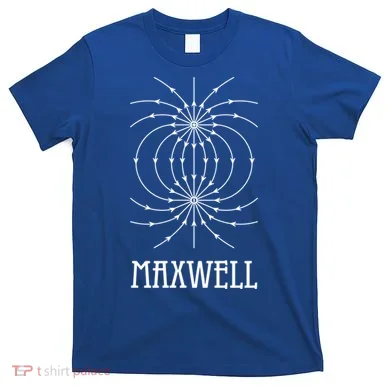 Maxwell Equations Electromagnetic Wave Physics Physicist Gift T-Shirt