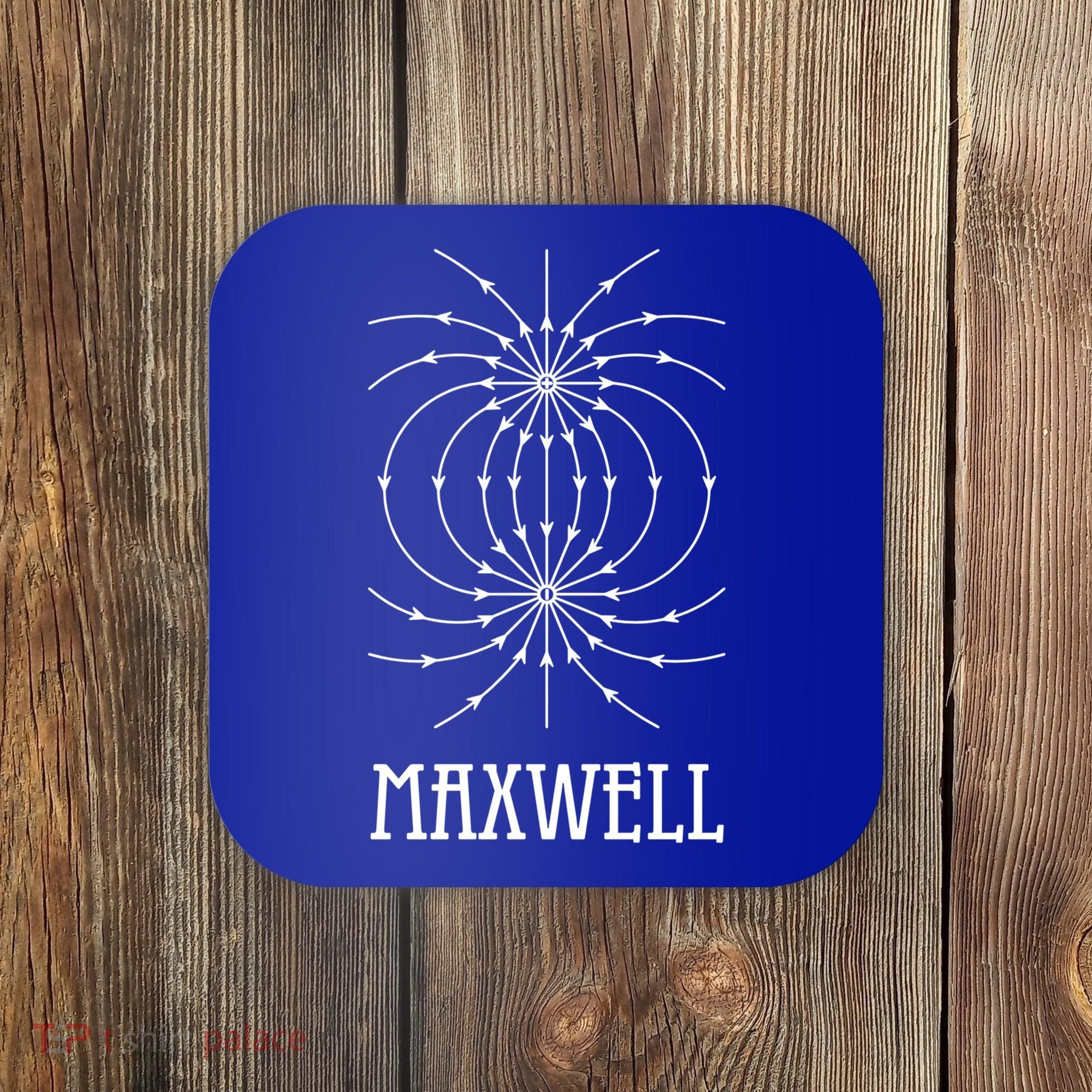Maxwell Equations Electromagnetic Wave Physics Physicist Gift Coaster