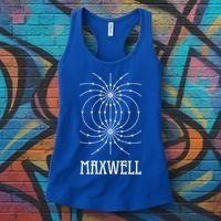 Maxwell Equations Electromagnetic Wave Physics Physicist Gift Women's Tank Top thumb 3