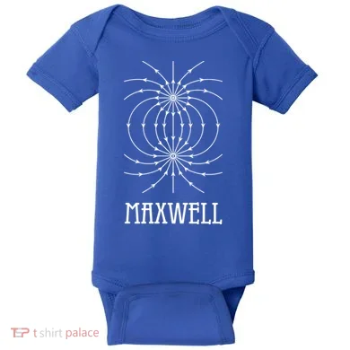 Maxwell Equations Electromagnetic Wave Physics Physicist Gift Baby Bodysuit