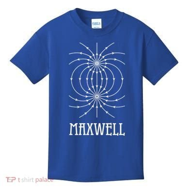 Maxwell Equations Electromagnetic Wave Physics Physicist Gift Kids T-Shirt
