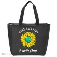 Make Everyday Earth Day Sunflower Tote Bag thumb 0