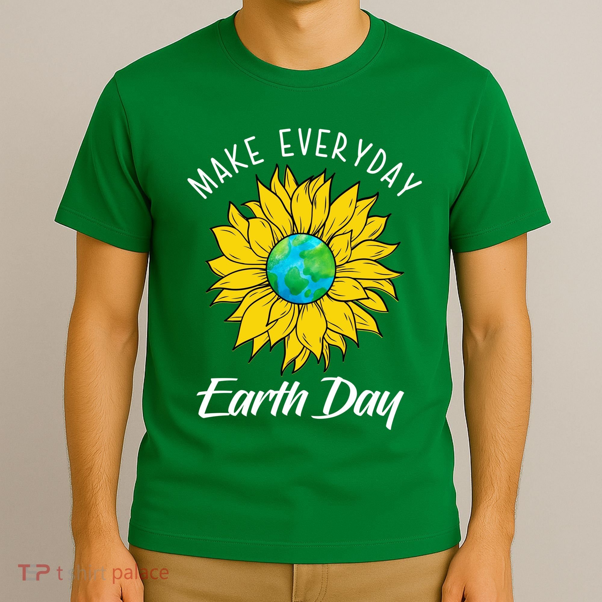 Make Everyday Earth Day Sunflower T-Shirt