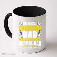 Mechanical Engineering Engineer Dad Just Like A Normal Dad Cool Gift Coffee Mug thumb 0