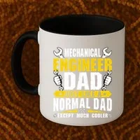 Mechanical Engineering Engineer Dad Just Like A Normal Dad Cool Gift Coffee Mug thumb 2