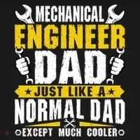 Mechanical Engineering Engineer Dad Just Like A Normal Dad Cool Gift Women's Hoodie thumb 2