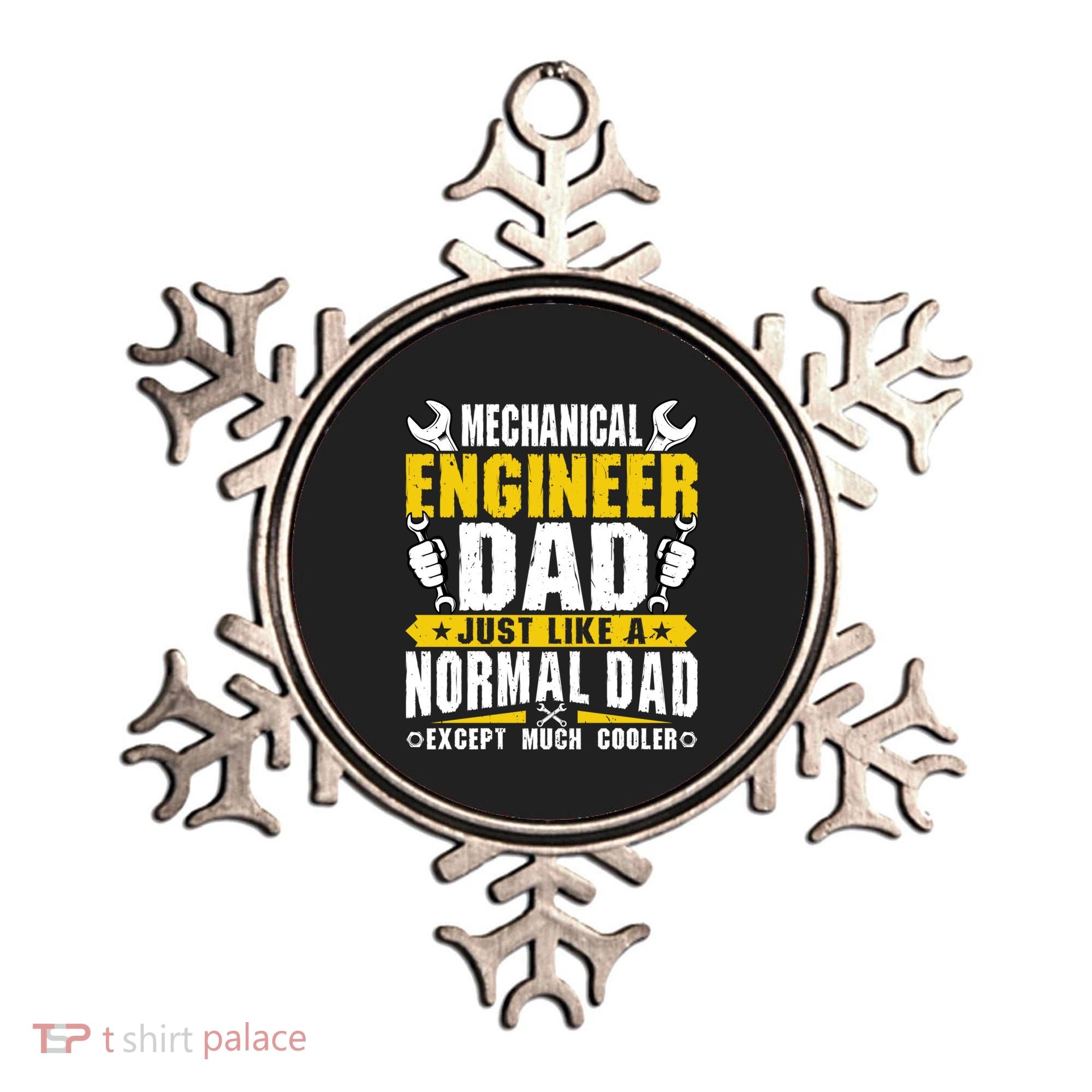 Mechanical Engineering Engineer Dad Just Like A Normal Dad Cool Gift Ornament