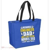Mechanical Engineering Engineer Dad Just Like A Normal Dad Cool Gift Tote Bag thumb 2