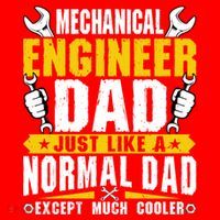 Mechanical Engineering Engineer Dad Just Like A Normal Dad Cool Gift Santa Hat thumb 1