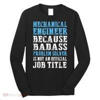Mechanical Engineer Engineering Long Sleeve Shirt thumb 0