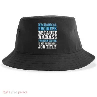 Mechanical Engineer Engineering Sustainable Bucket Hat