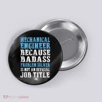 Mechanical Engineer Engineering Button thumb 0